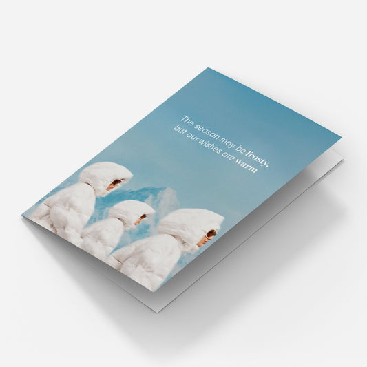 ‍Pyhätervehdyskortti (tyhjä sisällä) (100% pois)